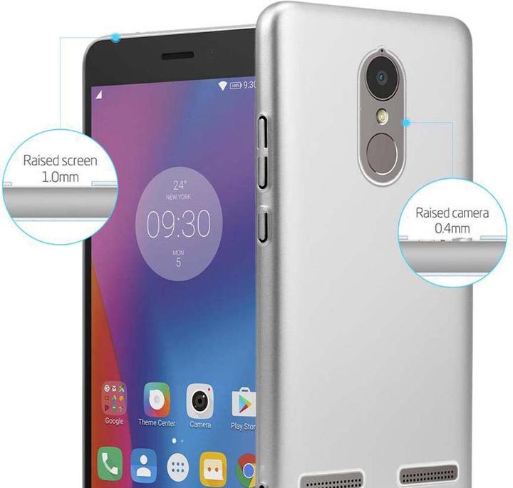 Produktbild Cadorabo Hard Cover Matt Metall Cover (Lenovo K6 Power, lg K6)