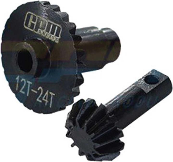 GPM Kegelzahnräder gehärtet 12/24Z schwarz