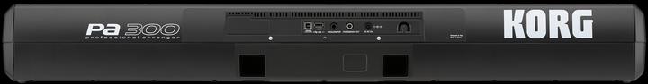 Image du produit Korg Clavier PA300 noir avec adaptateur secteur (61 Boutons)