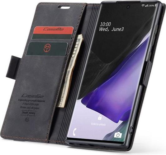 Actual product image Caseme Leather Flip Wallet Case Cover (Samsung Galaxy Note 20)