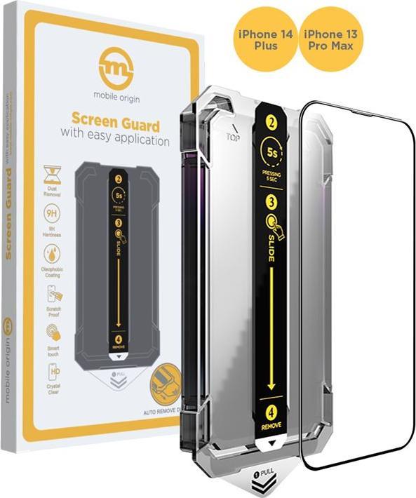 Produktbild Mobile Origin Screen Guard with easy application (1 Stück, Apple iPhone 14 Plus)