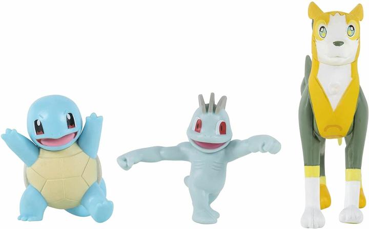 Image du produit Proxy Pokemon - Battle Figure Set 3 pack - Squirtle, Machop & Boltund (PKW0180)