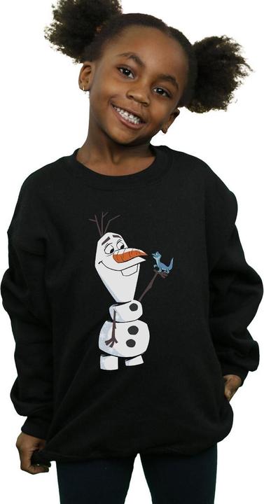 Immagine prodotto Disney Frozen 2 Olaf And Salamander Felpa Ragazze (140, 146)