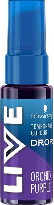 Actual product image Schwarzkopf Live Hair Coloration Live Drops Purple (Violet)