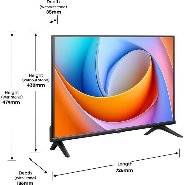 Actual product image Hisense 32A4Q (32", LCD, HD, 2025)