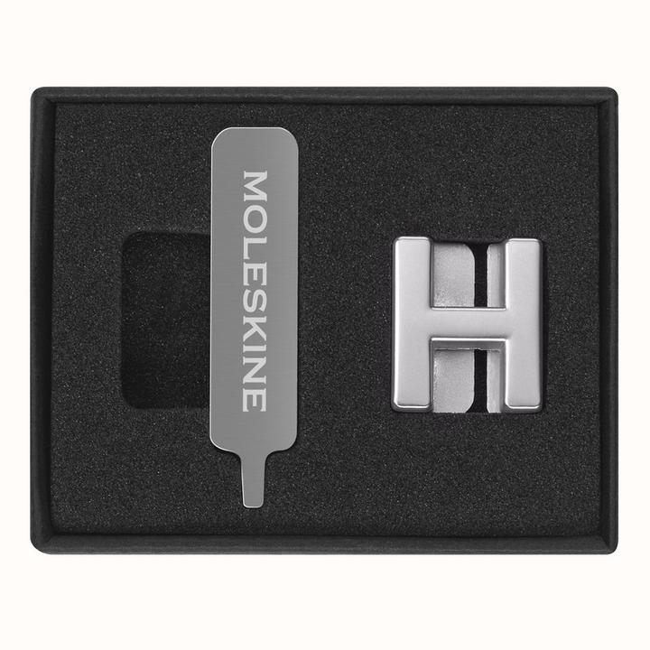 Produktbild Moleskine Pin Buchstabe H Silber (Kein Einband)
