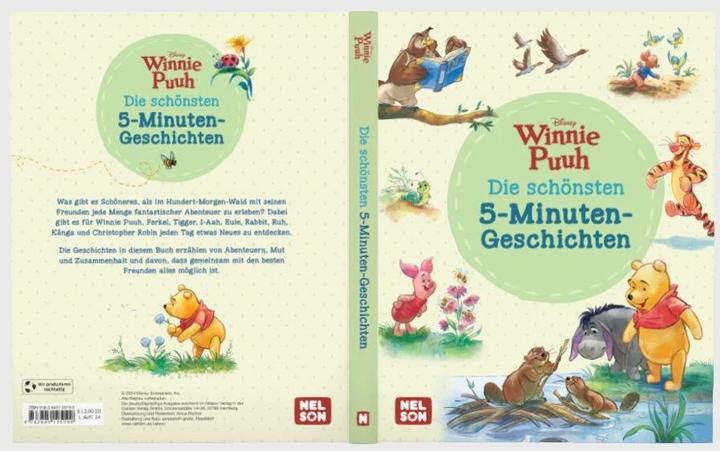 Produktbild Disney Winnie Puuh: Die schönsten 5-Minuten-Geschichten (Deutsch, 2024)