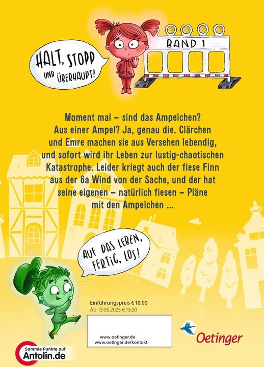 Immagine prodotto Die Ampelchen 1. Aus den Ampeln, fertig, los! (Tedesco, Anna Boehm, Sandy Thissen, 2025)