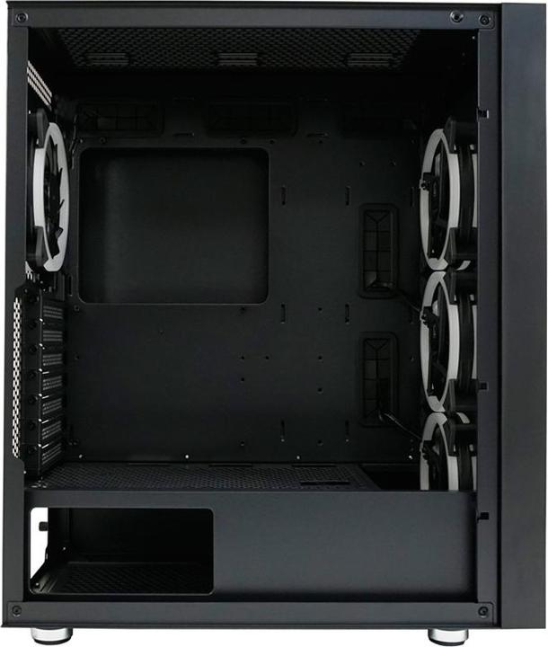 Immagine prodotto LC-Power Case Gaming 802B-ON Nero Wandererd X RGB nero al dettaglio (ATX, mATX, Mini-ITX)