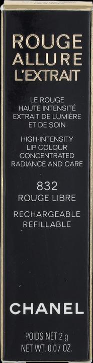 Produktbild Chanel Rouge Allure L'Extrait No 832 (832 Rouge Libre)