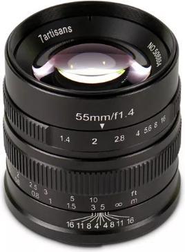 7artisans 55mm F1.4 Fuji X (Fujifilm X, APS-C / DX)