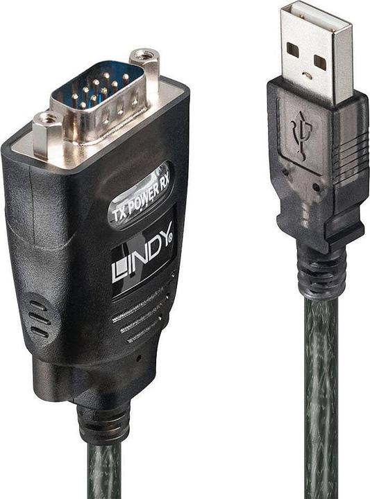 Lindy USB A – RS232 (1.10 m)