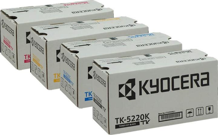Image du produit Kyocera Original TK-5220 SET Set avec les quatre couleurs (M, Y, CF, C)