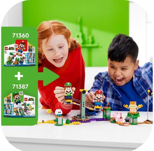 Actual product image LEGO Super Mario 71387 Adventures with Luigi starter set (71387, LEGO Super Mario, LEGO Rare Sets)
