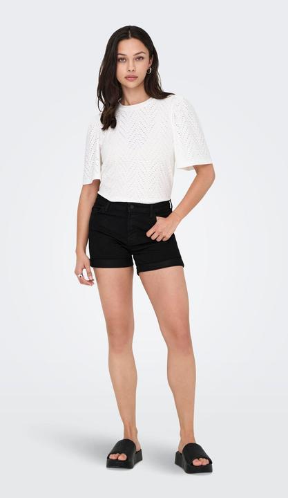 Produktbild JdY JDYMOON Mittlere Taille Normal geschnitten Jeans-Shorts Jeans-Shorts (M)