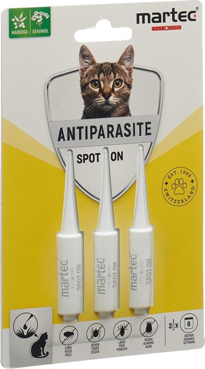Image du produit Martec Pet Care Antiparasitaire (Chat, 3 ml)