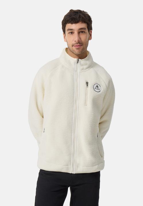 Cash-Mere Retro-Fleece-Jacke aus recyceltem Polyester