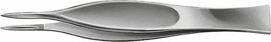 Actual product image Aesculap splinter tweezers L: 9.5