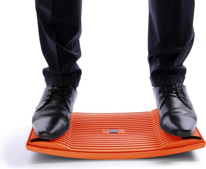 Actual product image Gymba -aktivointilauta ja hierontapallot, oranssi