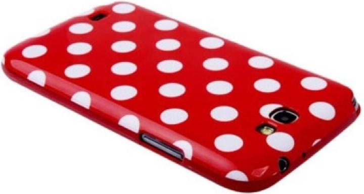 Actual product image König Design Protective cover TPU Case for mobile Samsung Galaxy Note II N7100 Red (Samsung Galaxy Note 2 N7100)