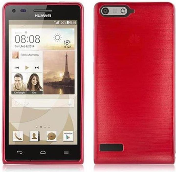 Produktbild Cadorabo TPU Brushed Cover (Huawei Ascend P7 mini)