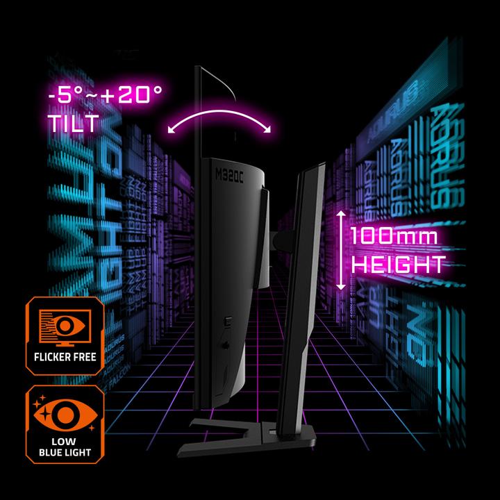 Produktbild Gigabyte M32QC (2560 x 1440 Pixel, 31.50")