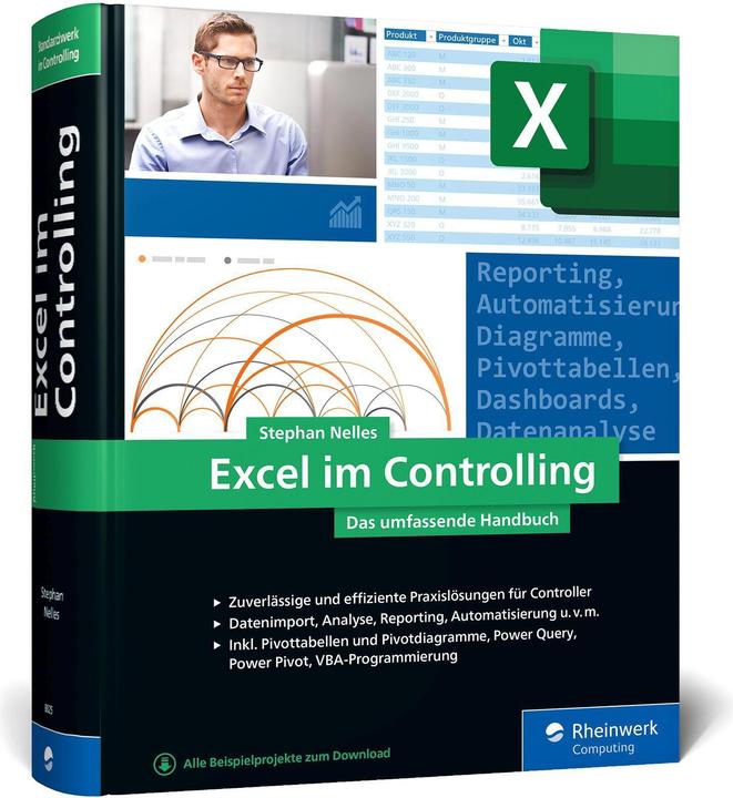 Immagine prodotto Excel im Controlling (Tedesco, Stephan stelle, 2022)