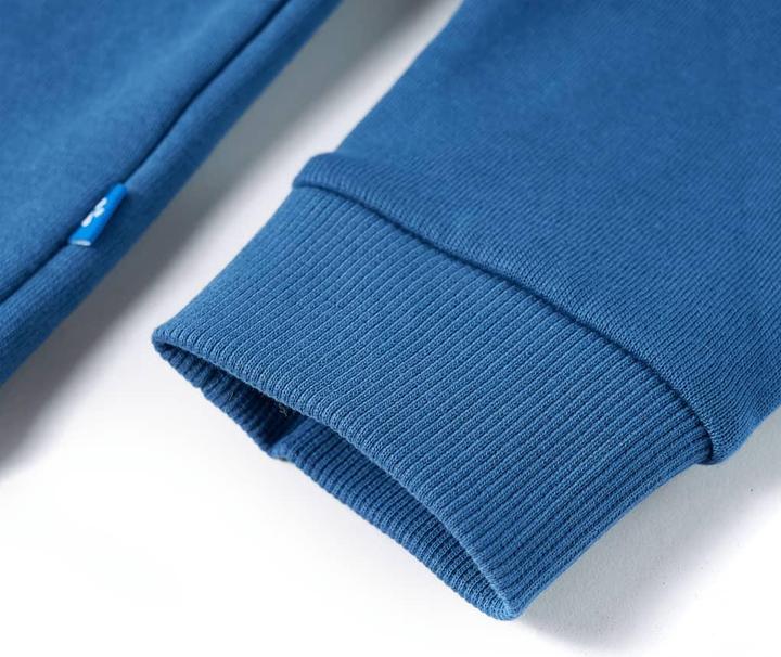 Produktbild VidaXL Kinder-Kapuzenpullover Blau 92,Material: 80 % Baumwolle. 20 (92)