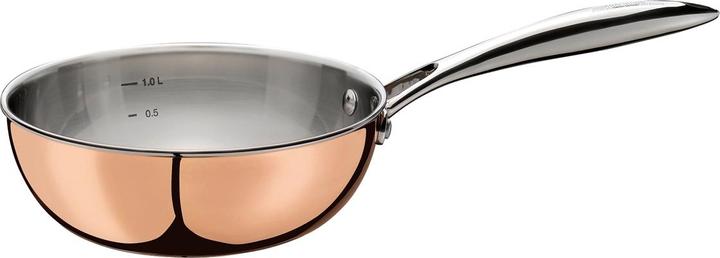 Spring Sauté pan Culinox Line ø20cm (20 cm, Frying pan, Stainless steel, Copper)