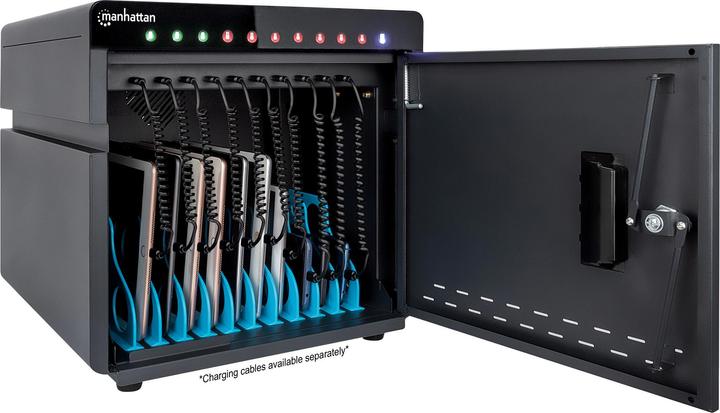 Actual product image Manhattan 10 port charging cabinet 180 W