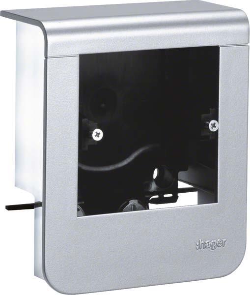 Immagine prodotto Hager TEH SL20055901D1 Custodia per elettrodomestici uni design SL 20x55 Décor Alu (10.50 cm)