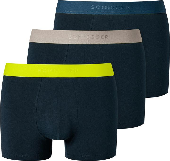 Produktbild Schiesser 3er Pack 95/5 Organic Cotton Retro Short / Pant (5, 3er Pack)