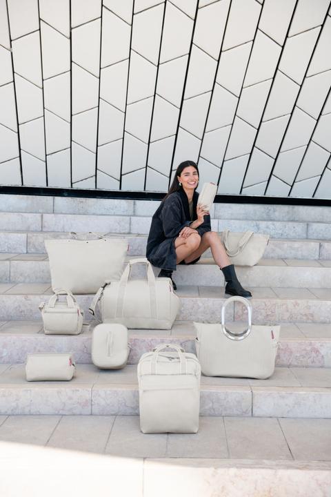 Produktbild reisenthel Einkaufskorb Loopshopper L Herringbone Sand