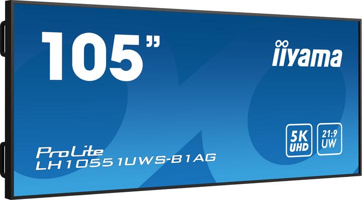 Actual product image iiyama LFD ProLite LH10551UWS-B1AG (5120 x 2160 pixels, 104.70")