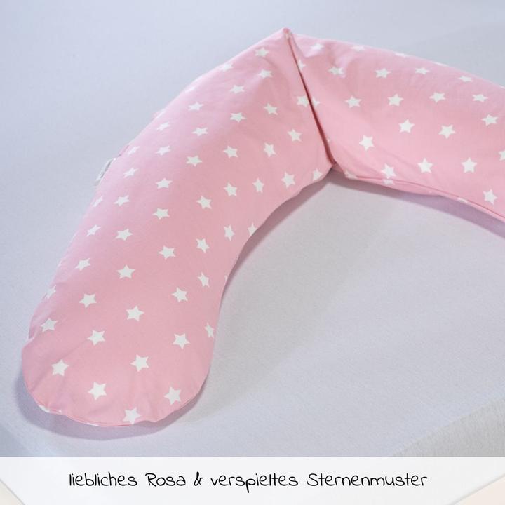 Actual product image Theraline Nursing pillow "The Comfort" with micro pearl filling incl. cover 180 cm (34 cm)
