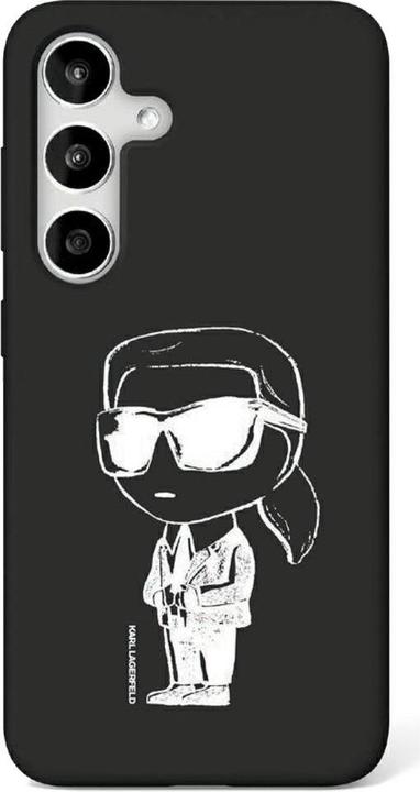 Immagine prodotto Karl Lagerfeld Silicone Graffiti Ikonik Printed Logo MagSafe Case for Samsung Galaxy S25 Ultra - Bla (Samsung Galaxy S25 Ultra)
