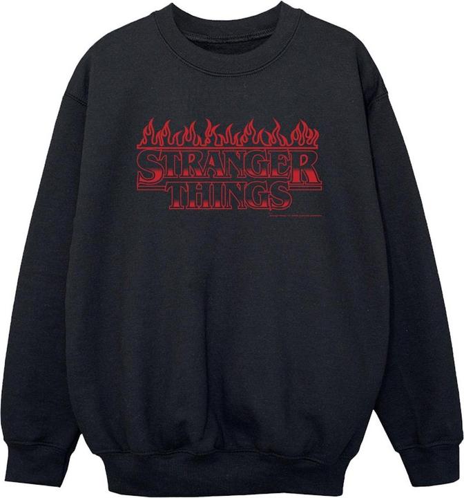 Netflix Stranger Things Flames Sweatshirt Jungen