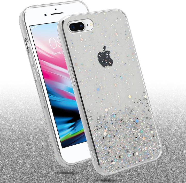 Image du produit Cadorabo Couverture TPU paillettes scintillantes (Apple iPhone 7 Plus, Apple iPhone 7s Plus)