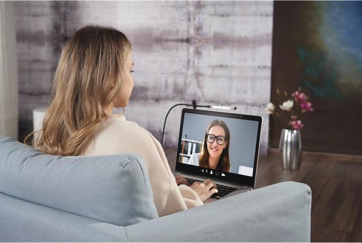 Image du produit Hama Lumière pour ordinateur portable, avec 7 LED, 3 modes de couleur, capteur tactile