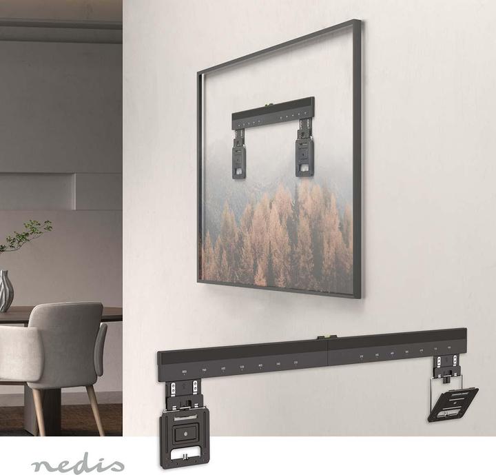 Actual product image Nedis Fixed TV wall mount | 43 - 100 " | maximum supported screen weight: 75 kg | minimum supported (Wall, 100", 75 kg)