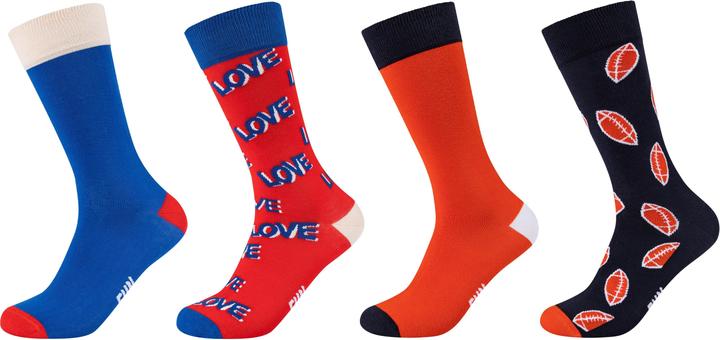 Produktbild Fun Socks CREW Socken 4er Pack (4er Pack, 41, 46)