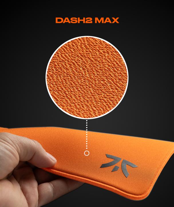 Immagine prodotto Fnatic Tappetino per mouse da gioco MAX Dash XL Pro di, superficie di velocità in panno (XL)