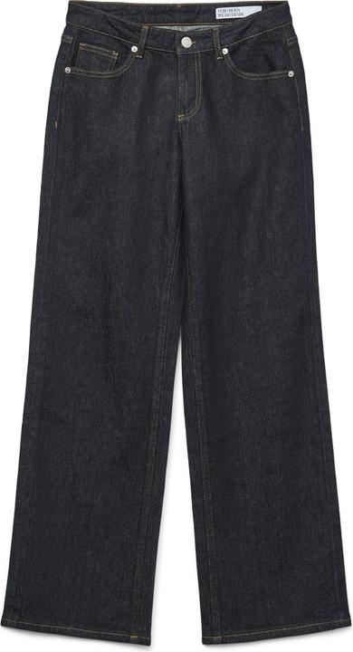 Immagine prodotto Vero Moda VMVANESSA Niedrige Taille Weiter Beinschnitt Jeans Weit geschnitten (W28/L30)