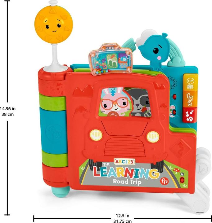 Image du produit Fisher-Price Livre d'expérience géant Sit & Stand (Allemand)