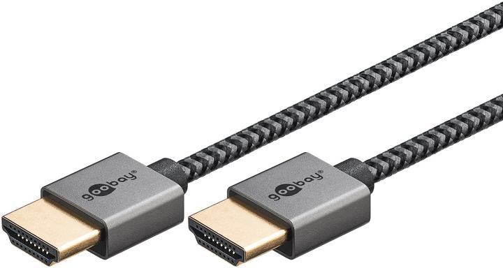 Produktbild Goobay Slim High-Speed-HDMI-Kabel mit Ethernet (3 m, HDMI)