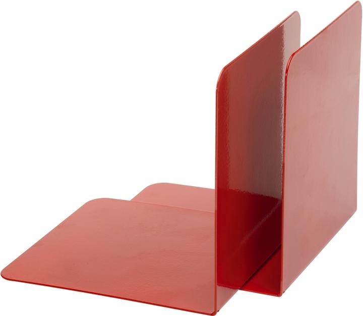 Actual product image Alco Bookends 130x140x140mm metal red PU=2 pieces