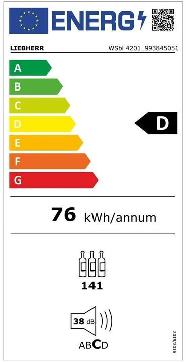 Energie-Label Liebherr WSbl 4201