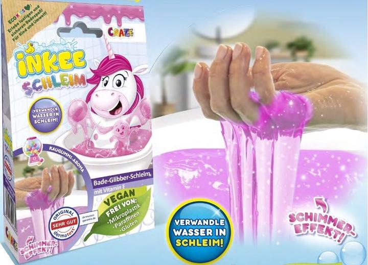 Immagine prodotto Craze Inkee Bath Goo Slime Unicorno (1100 ml, Sali da bagno)