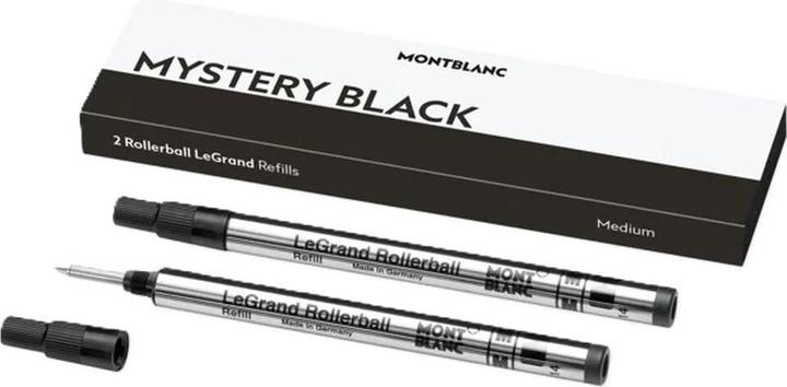 Montblanc LeGrand Rollerball-Minen (Gelmine, Schwarz, 0.50 mm)