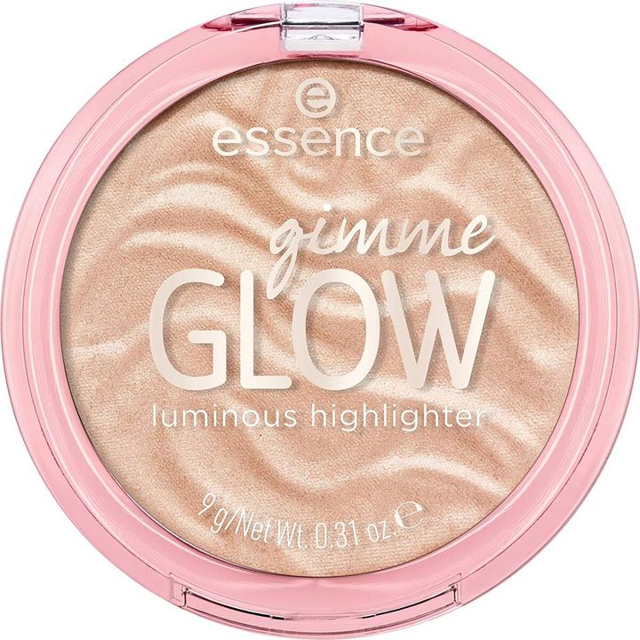 essence gimme GLOW luminous highlighter (Glowy Champagne, Highlighter, 9 g)